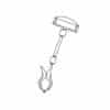 ClearGrip: Rohrklammer / 5 cm / Schildhalter groß – Bild 2