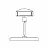 ClearGrip: Standfuß Ø 8,5 cm / 5 cm / Schildhalter groß – Bild 2